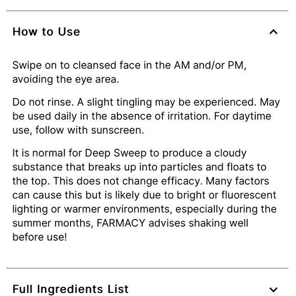 Farmacy Deep Sweep 2% BHA Pore Cleaning Toner Full Size 120mL - Picture 7 of 7